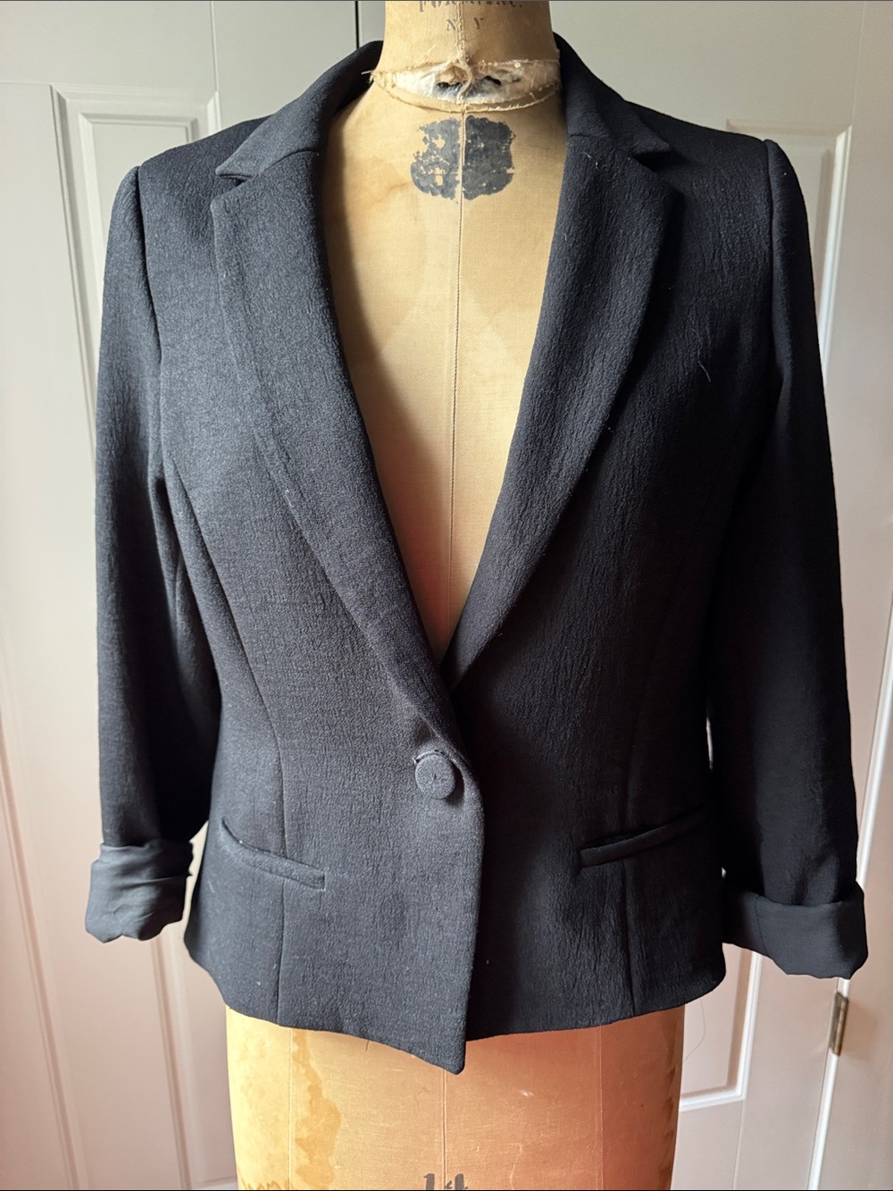Drew Black Women's Tailored Blazer medium